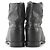 Botas Biker Isabel Marant Etoile de couro preto - vista 4