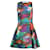 Alice + Olivia Emery Blumenkleid aus mehrfarbigem Polyester Python drucken  ref.656232