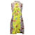 Vestido de comprimento médio floral Mary Katrantzou em seda multicolorida  ref.656251