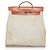 Hermès Hermes Weißer Herbag Canvas-Rucksack