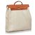 Hermès Hermes Weißer Herbag Canvas-Rucksack - Ansicht 2