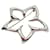 Tiffany & Co Star Silvery Silver  ref.656526