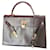 Hermès Kelly 32 Chocolate brown Gold hardware Leather  ref.656569