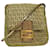 Bolso de hombro de lona FENDI Zucchino dorado Auth rd2792 Lienzo  ref.656617