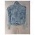 Isabel Marant Etoile Veste en jean Iolinea Bleu - vue 5