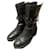 Chanel Boots Black Leather  ref.657071