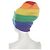Berretto Burberry a righe arcobaleno in cashmere e lana Multicolore - vista 7