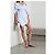 Abito chemisier ALEXANDER WANG Bianco Blu Blu chiaro - vista 2