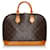 Louis Vuitton Brown Monogram Alma PM Leather Cloth  ref.657153