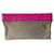 Bottega Veneta Clutch bags Pink Grey Leather  ref.657658