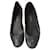 Chanel Heels Black Ostrich leather  ref.657675