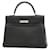 Hermès hermes kelly Black Leather  ref.657865