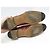 Hermès SCARPE DERBY HERMES 39 SCARPE IN PELLE MARRONE CANGURO - vista 3