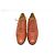Hermès SCARPE DERBY HERMES 39 SCARPE IN PELLE MARRONE CANGURO - vista 5