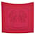 Hermès NEW HERMES BRIDES DE GALA OVERDYED DIP DYE GRYGKAR SQUARE SCARF 90 red silk  ref.657952