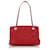 Chanel Red CC Caviar Leather Shopping Tote Bag  ref.658206