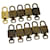 Louis Vuitton padlock 10set Padlock Gold Tone LV Auth ar7638 Metal  ref.658445