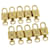 Louis Vuitton padlock 10set Padlock Gold Tone LV Auth 31709 Metal  ref.658480