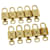 Louis Vuitton padlock 10set Padlock Gold Tone LV Auth 31704 Metal  ref.658482