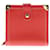 Fermeture éclair Louis Vuitton Compact Cuir Rouge  ref.658674