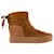 See by Chloé Charlee Boots in Brown Leather/Shearling  ref.658738