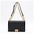 Boy Chanel Jungen Lederkette Schwarz Gold Metall