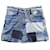 Zadig & Voltaire Patch Work Mini Skirt in Multicolor Cotton Denim  Multiple colors  ref.659065