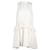 Victoria Victoria Beckham Cloqué Dress in White Silk  ref.659080