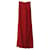 Pantalones de pernera recta con ribete ondulado en poliéster rojo de Roland Mouret Roja  ref.659094