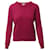 Burberry Suéter decote redondo em lã rosa  ref.659128