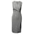 Roland Mouret Ärmelloses Kleid mit überkreuzten Details aus weißer Viskose Zellulosefaser  ref.659136