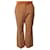 Pantalones de pana naranja con dobladillo acampanado de Acne Studios Terciopelo  ref.659171