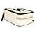 Vanity Chanel White Quilted Caviar Kleiner filigraner Kosmetikkoffer Weiß - Ansicht 5