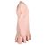 Vestido de punto con mangas abullonadas en algodón rosa de Ulla Johnson - vista 2