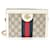 Gucci Ivory Leather & Gg Supreme Ophidia Mini Shoulder Bag   ref.659266