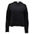 Simon Miller Frayed Neckline Sweater in Black Cotton   ref.659268