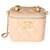 Chanel Pink Quilted Lambskin Pearl Crush Mini Vanity Case  Leather Pony-style calfskin  ref.659305