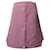 Roland Mouret Hagen Midi Skirt in Pastel Pink Wool  ref.659369
