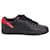 Raf Simons Niedrige Sneakers aus schwarzem Leder  ref.659440