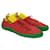 Bottega Veneta Sneakers Climber climber in gomma multicolor verde Rosso Pelle  ref.659481