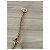 Collana Christian Dior Medaglione CD Oro Metallizzata D'oro - vista 2