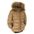 Moncler Coats, Outerwear Caramel Polyester  ref.660459
