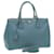 Saffiano PRADA Handtasche aus Safiano-Leder 2Weg Hellblau Auth 31505  ref.660561