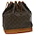 LOUIS VUITTON Monogram Noe Shoulder Bag M42224 LV Auth 31452 Cloth  ref.660598