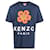 Kenzo T-Shirt bleu 'Boke Flower' Blue Cotton  ref.661125