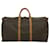 Louis Vuitton Keepall Bandouliere 60 Marrone Tela  ref.661144