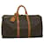 Louis Vuitton Keepall 50 Brown Cloth  ref.661235