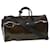 LOUIS VUITTON Monogram Glaze Keepall Bandouliere 50 Boston Bag M43899 LV 31442NO Lona  ref.661428