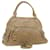 Miu Miu MiuMiu Hand Bag 2way Leather Beige Auth 31531  ref.661456