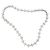 inconnue Collana fiore in oro bianco e diamanti. - Ansicht 7